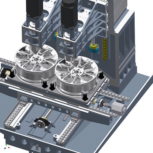 雙休心T輪轂專用機的加工效果如何？